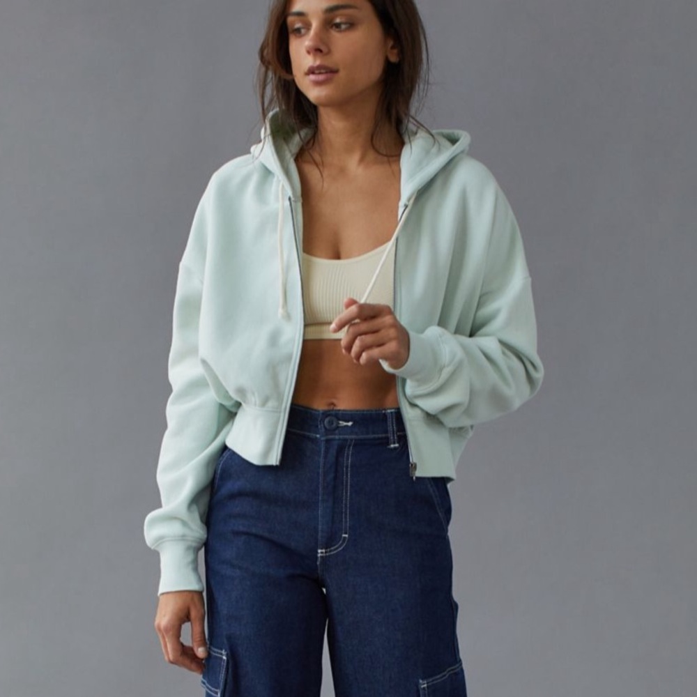 Urban Outfitters BDG Becky Zip Up Hoodie Size Small